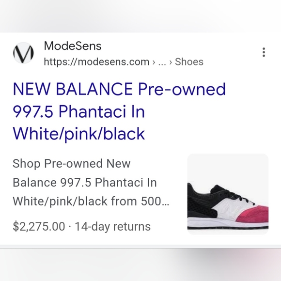 NDS Men's New Balance PHANTACI 997.5 Multicolor Size 10 (WORN 2x) - Picture 6 of 16